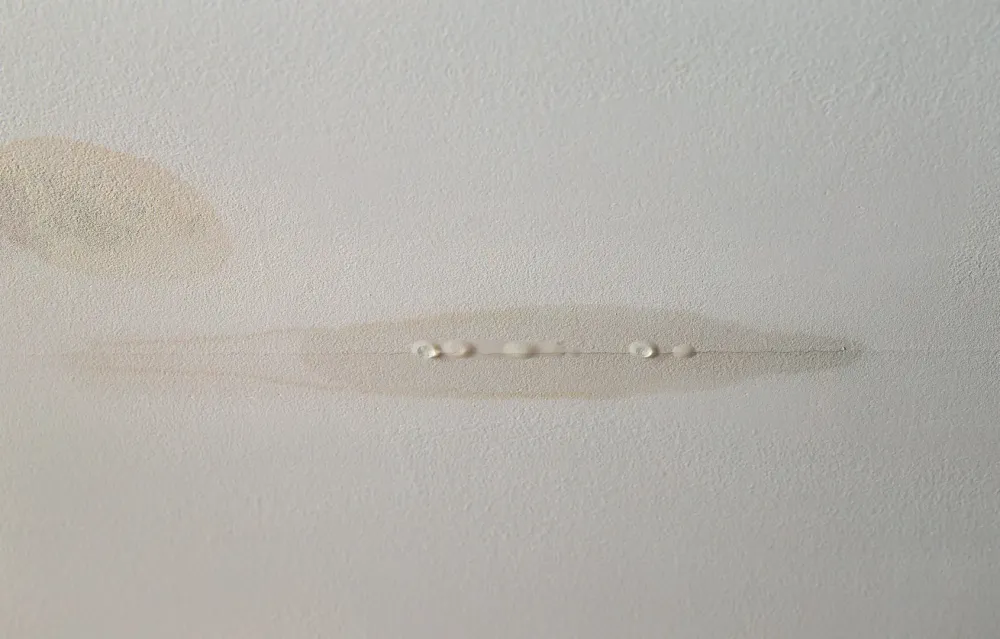 fuite plafond